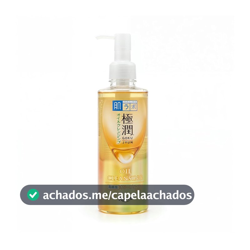 Hada Labo® Gokujyun Oil Cleansing - Óleo de limpeza facial demaquilante com Ácido Hialurônico 200ml