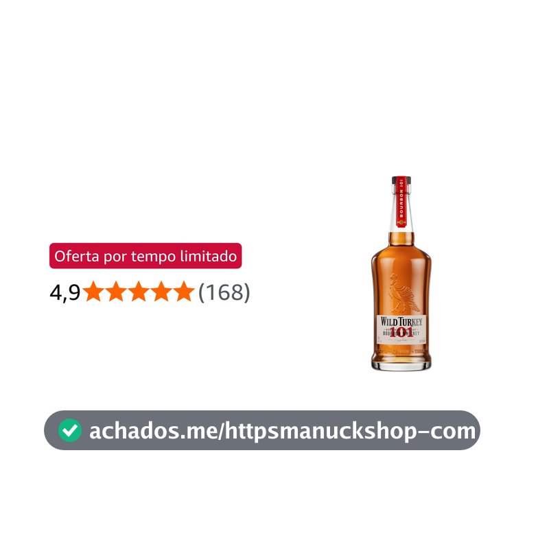 Whiskey Wild Turkey 101 Bourbon 700ml