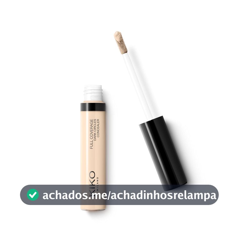 KIKO MILANO, Full Coverage Dark Circles Concealer, Corretivo Para Olhos, Cor