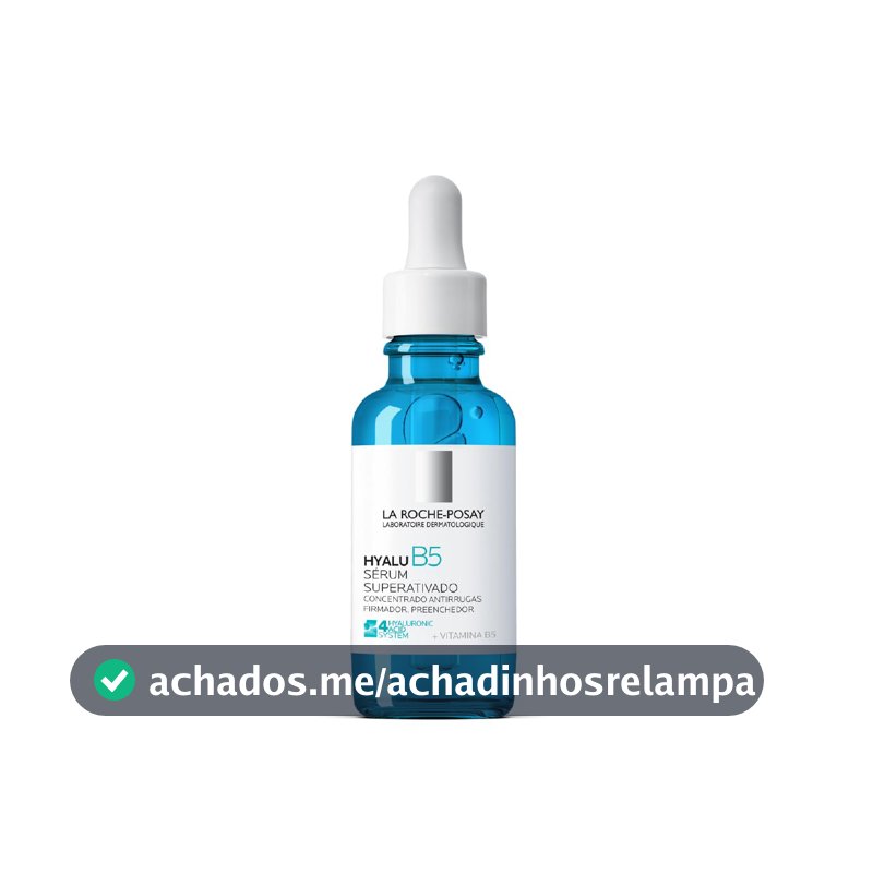 La Roche-Posay Hyalu B5 Sérum Antirrugas, Reparador Redensificador, Rugas e linhas finas, Ácido Hialurônico, Vitamina B5, Recupera elasticidade e volume