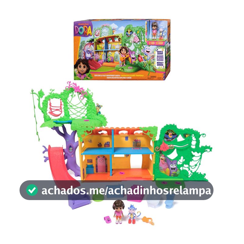 Sunny, Dora Aventureira, Playset Casita com Som
