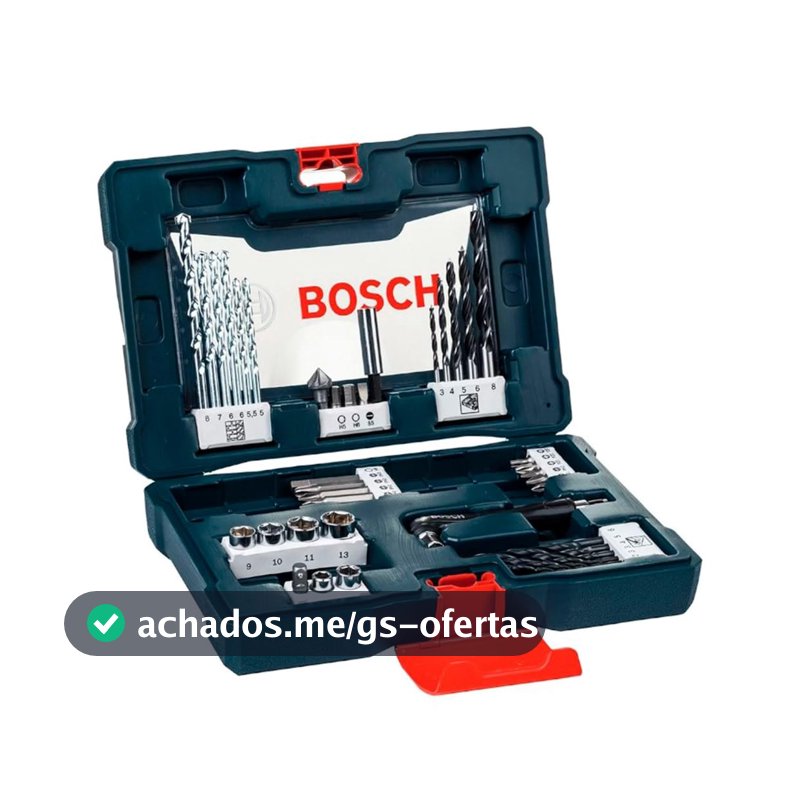 Kit de Pontas e Brocas Bosch V-Line 41 pçs
