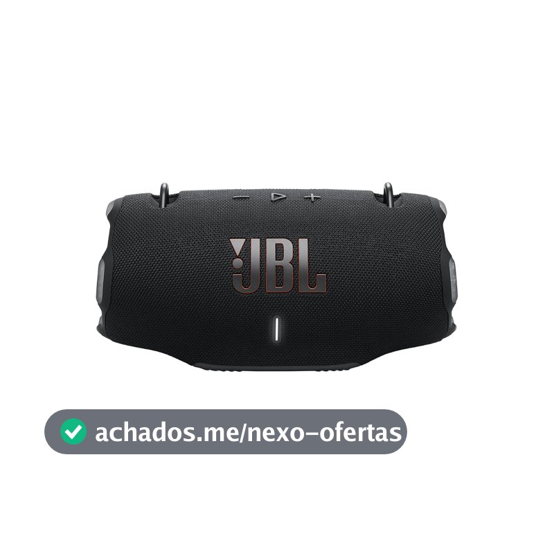 JBL, Caixa de Som, Xtreme 4, Bluetooth, Portátil, Com Powerbank, Auracast, Playtime Boost, À Prova D'água e Resistente À Poeira - Preta