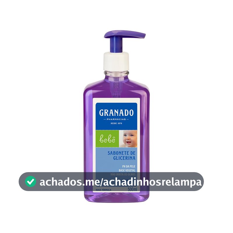 Granado Sabonete Líquido Bebê, Lavanda, 500ml