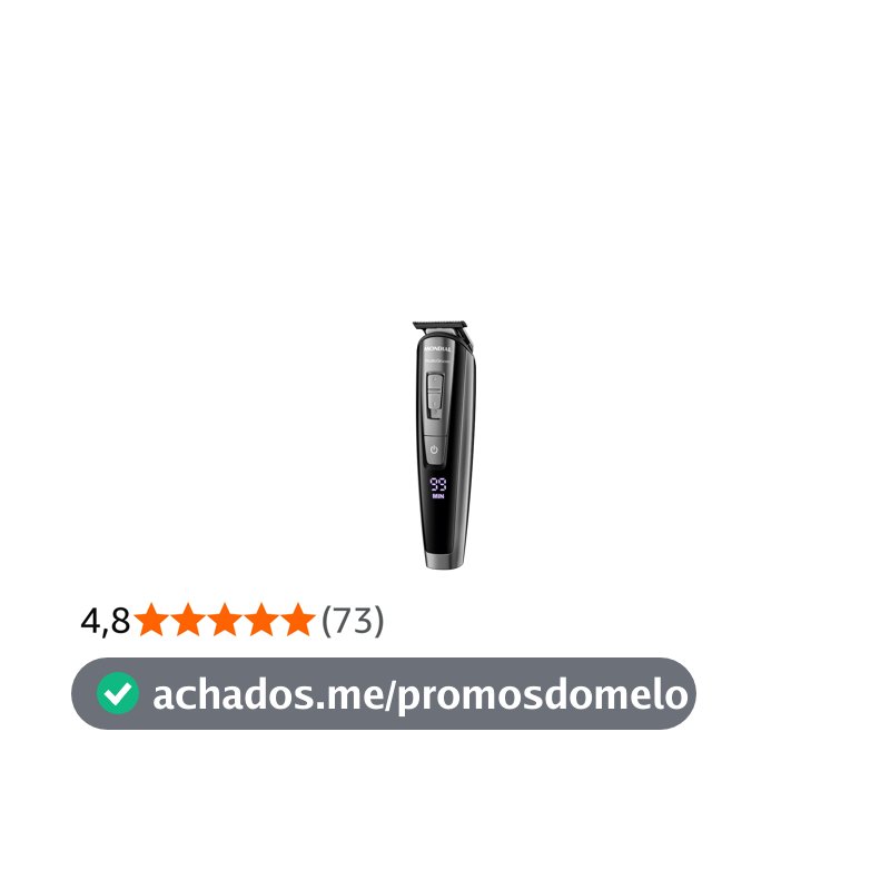 MONDIAL Aparador de Pelos PraticGroom, Preto, Bivolt - BG-09