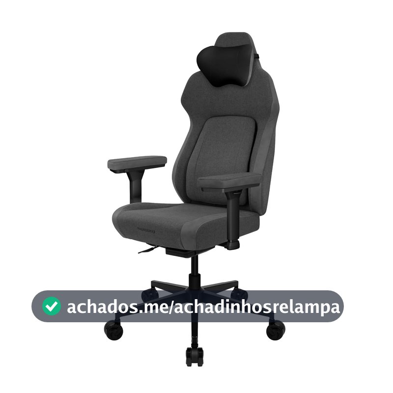 Cadeira Gamer ThunderX3 CORE Smart Loft Cinza Escuro