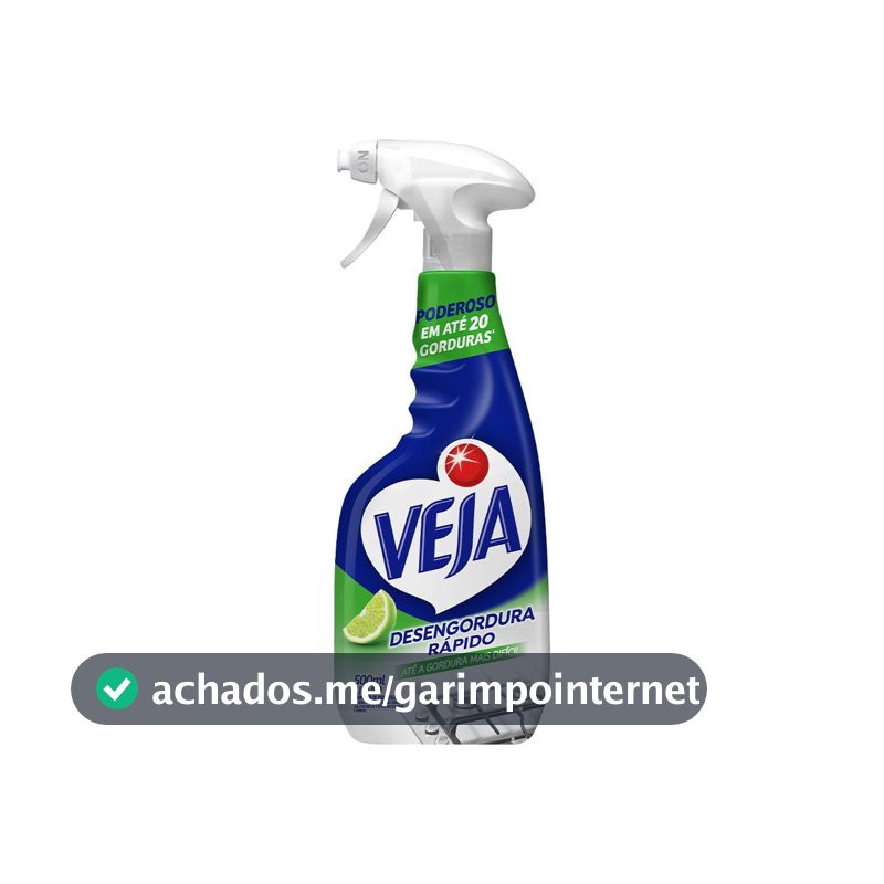 Limpador Spray Gold Cozinha Desengordurante Limão 500 Ml, Veja