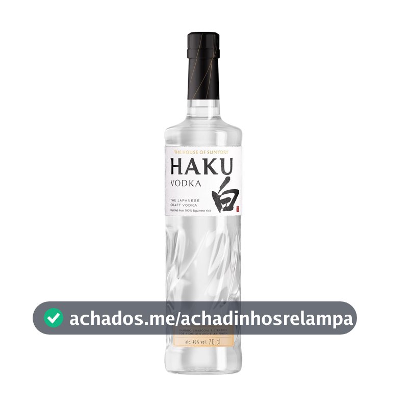 Vodka Japonesa Importada Haku Suntory 700ml ABV 40%