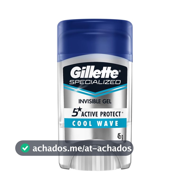 Gillette Desodorante Antitranspirante em Gel Cool Wave 45 g