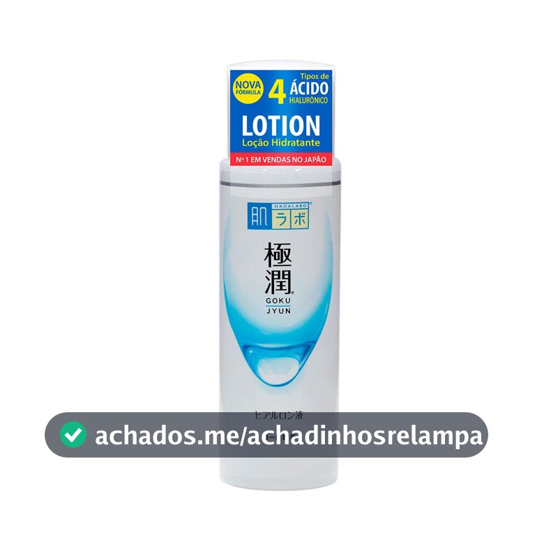 Hada Labo® Gokujyun Lotion – Loção Hidratante facial com Ácido Hialurônico fermentado com lactobacilos 170ml
