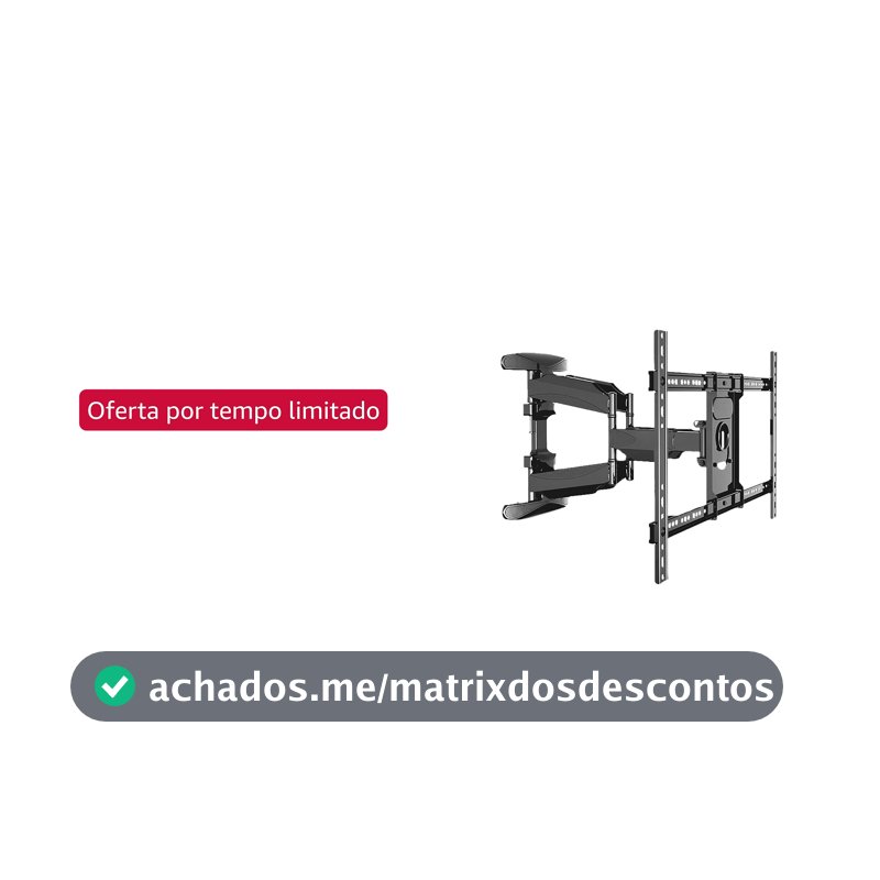 SUPORTE DE TV MI-4280-PR DE 42"A 80"