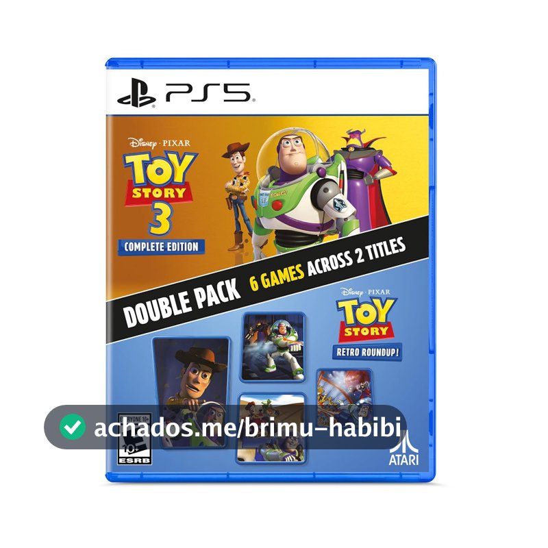 Toy Story: Retro Roundup! + Toy Story 3 Complete Edition Double Pack PlayStation 5