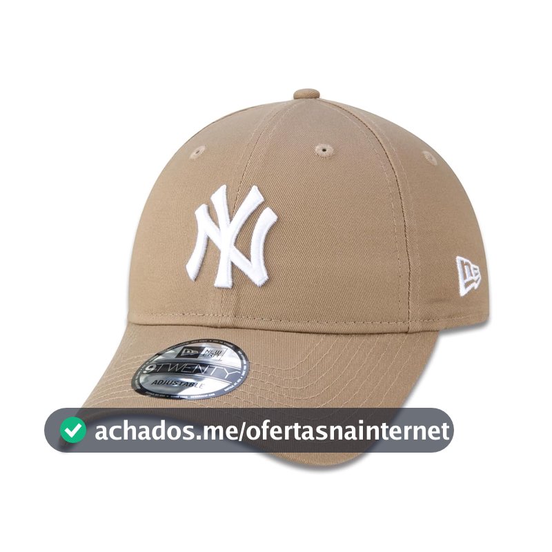 BONE 9TWENTY NEW YORK YANKEES MLB STRAPBACK PRETO New Era