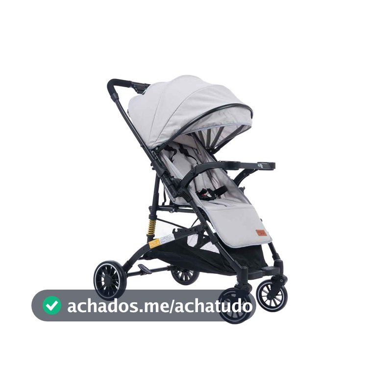 Carrinho de Bebê Passeio Com Alça Reversível YouGo Maxi Baby (Cinza)