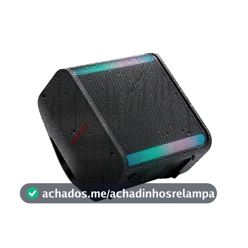 Caixa de Som LG XBOOM Stage 301, 240W, Bluetooth, IPX4, bateria 12h, Bass Boost, luzes LED, entrada óptica e USB