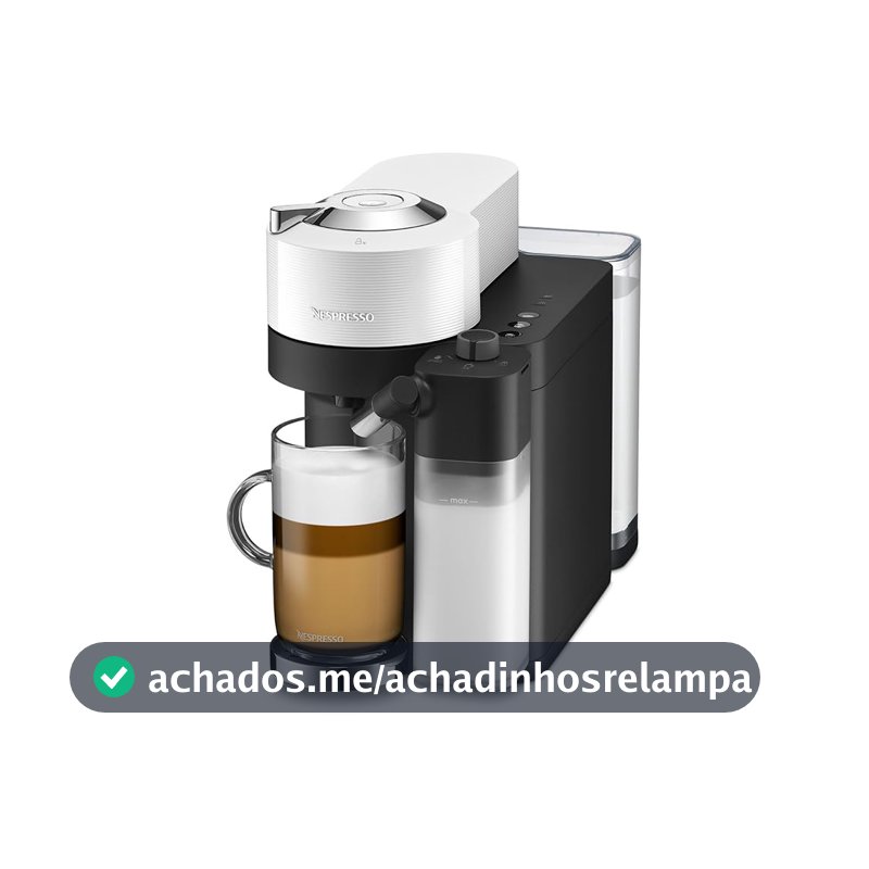 Cafeteira Espresso Nespresso Vertuo Lattissima Branca 110V
