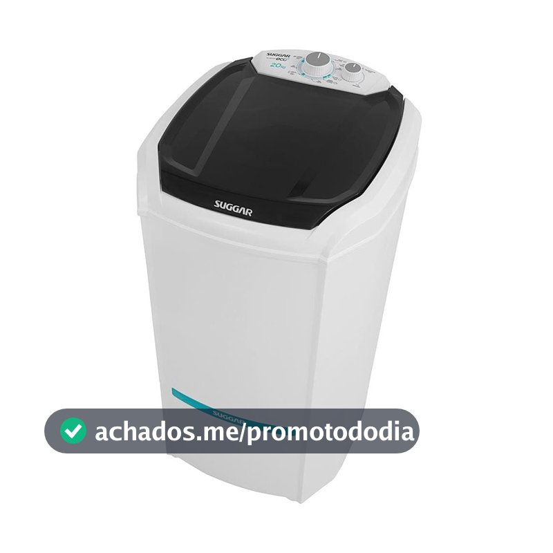 SUGGAR LAVADORA DE ROUPAS LAVAMAX ECO 20KG 110V BRANCA LE2001BR