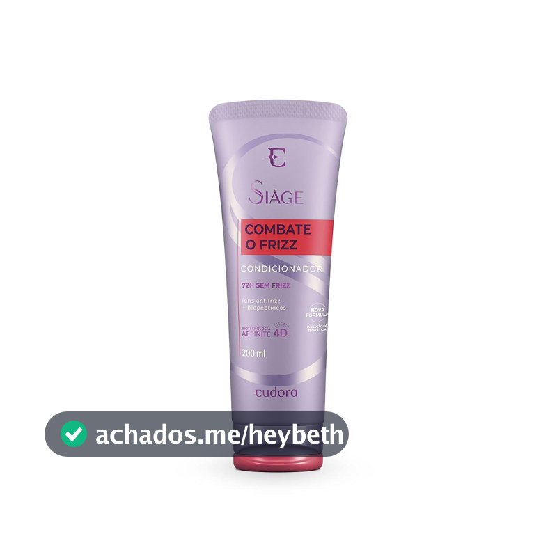 Eudora Condicionador Siàge Combate o Frizz 250ml