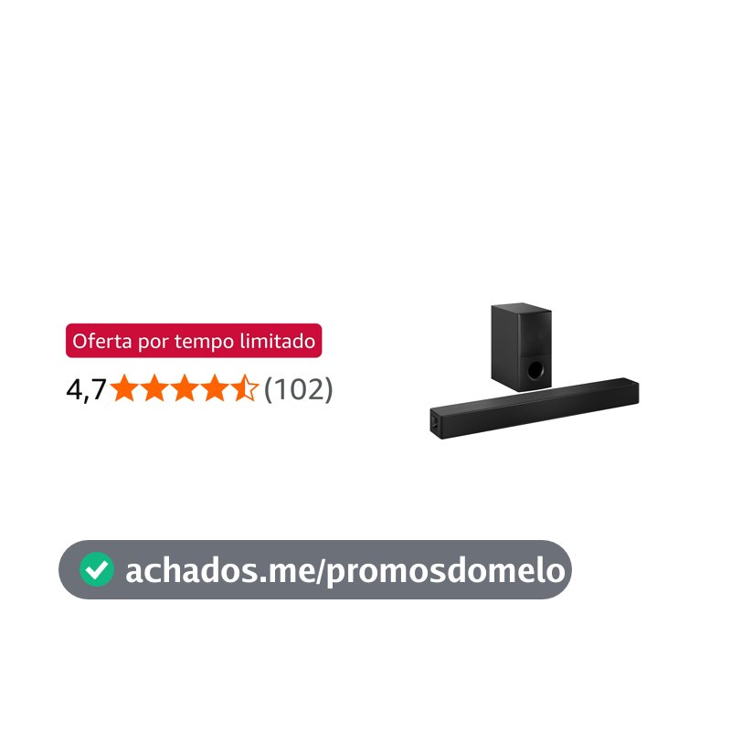 LG Soundbar SH5A 600W (4.1 canais) com AI Sound Pro e WOW Interface – Som Imersivo, Voz Clara e Sincronização Total com sua TV
