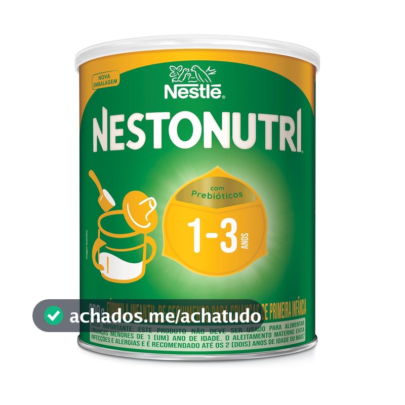 Fórmula Infantil em Pó Nestonutri 1+ para Crianças Acima de 1 Ano, 800g (Contém Leite)