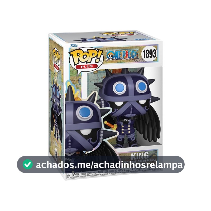 Boneco Funko Pop! 1893 King - One Piece