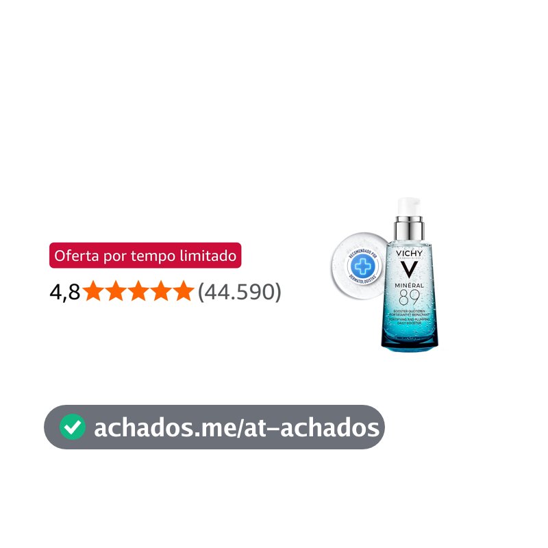 Vichy Minéral 89 Sérum Hidratante Fortalecedor