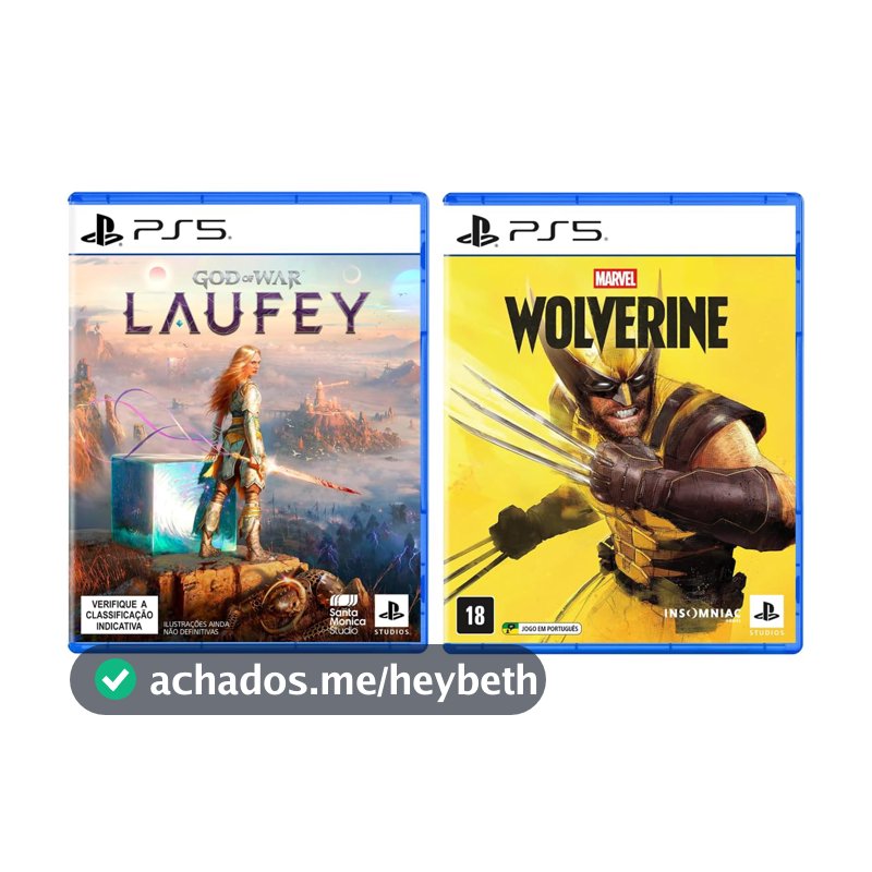 Bundle God of War Laufey + Marvel's Wolverine - PlayStation 5