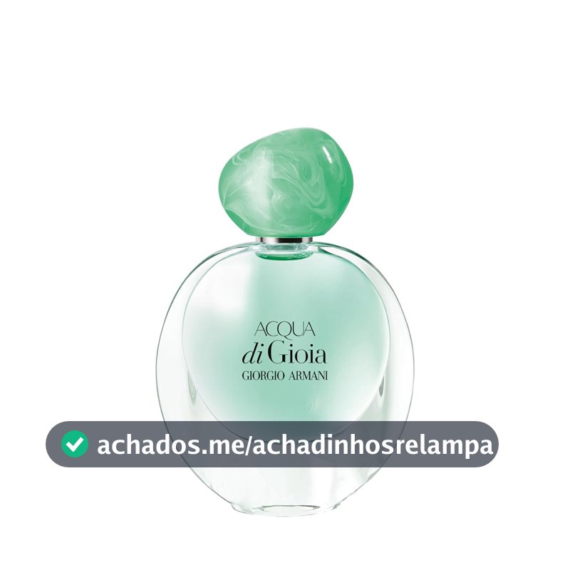 Armani Beauty, Acqua di Gioia, Eau de Parfum, Giorgio Armani, Perfume Feminino Fragrância Cítrica Aquática Refrescante com Notas de Limão, Hortelã e Jasmim