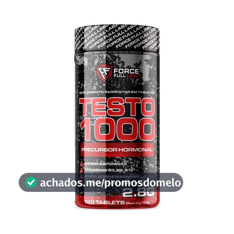 Testo 1000 Vitamina B12 Saponinas 120 Tablets Force Full Labz