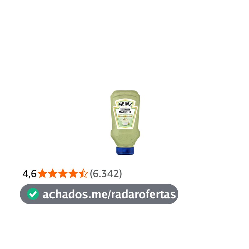 Heinz Maionese Alho Tostado com Ervas 215G