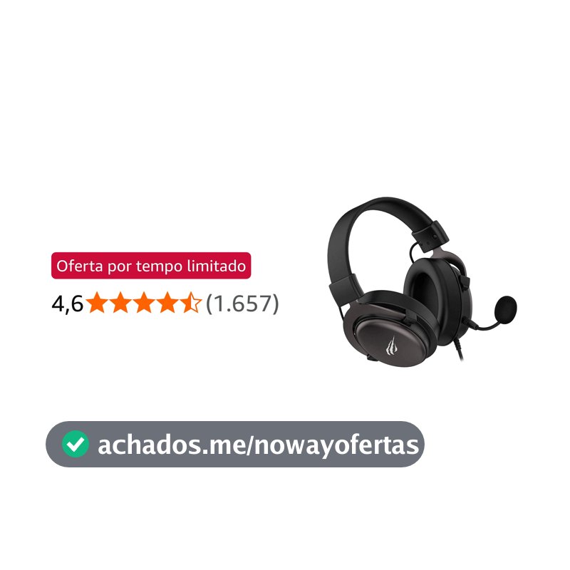 Fone De Ouvido Gamer Headset Havit H2015D Pc/Xbox/Ps4/Ps5