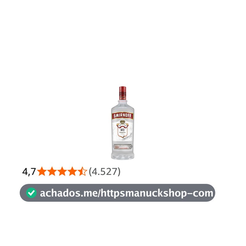 Vodka Smirnoff 1750ml