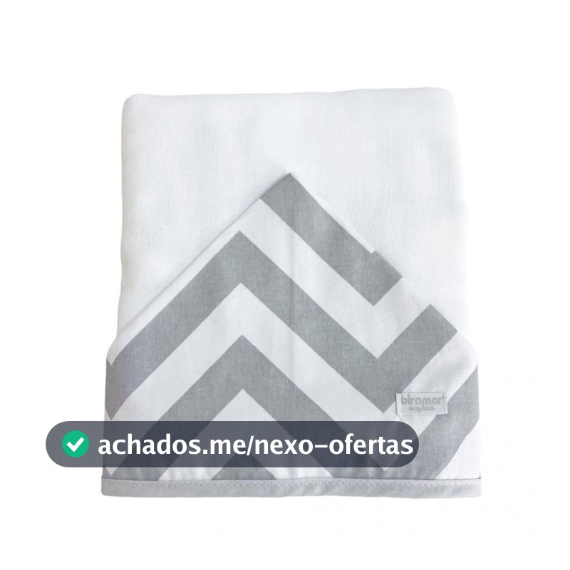 Biramar Baby Toalha De Banho Para Bebê Fralda Com Capuz Brooklyn Chevron Cinza Cinza