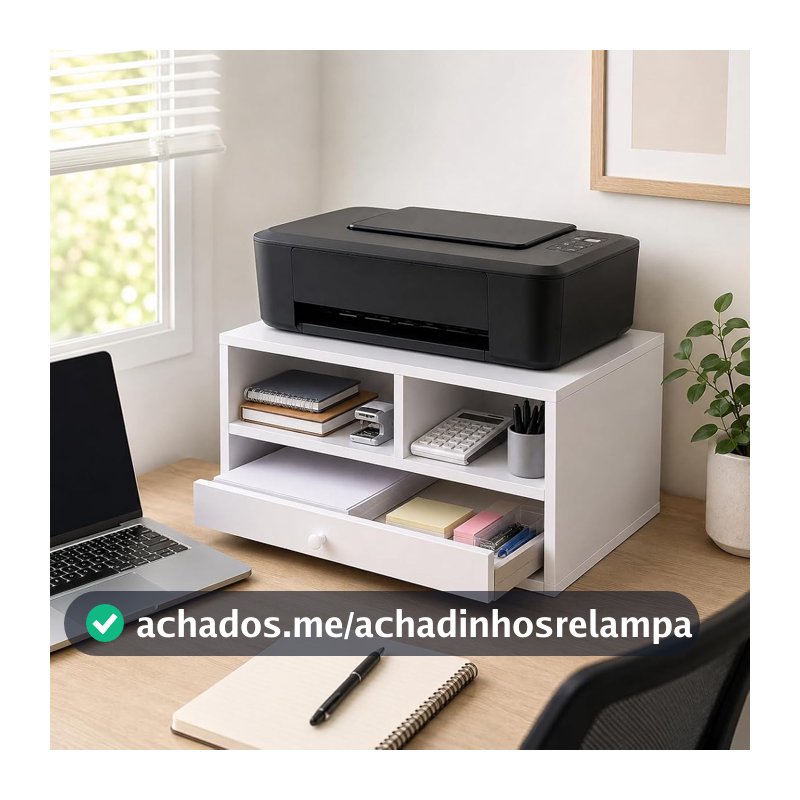 Oferta por tempo limitado: Suporte para Impressora com Repartições
