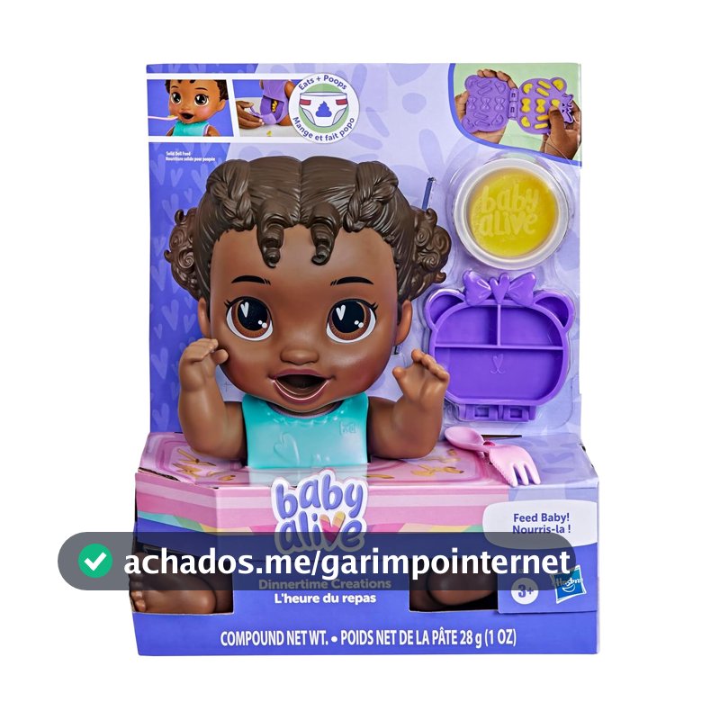 Boneca Ba Alimentar o Bebê Tilly