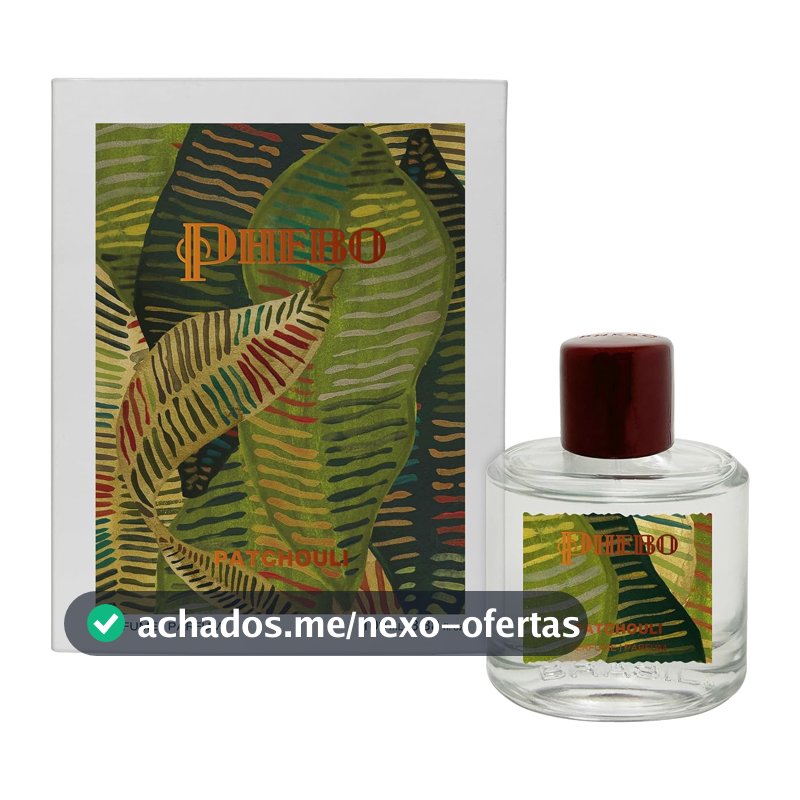 Phebo Biblioteca Olfativa Perfume Patchouli 100ml
