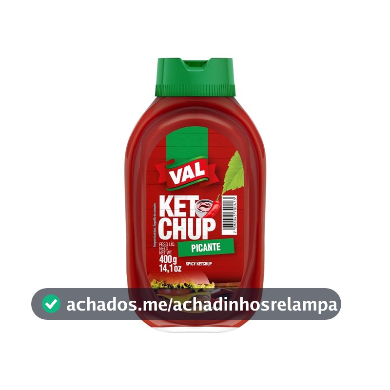 VAL Ketchup Picante Bisnaga 400G