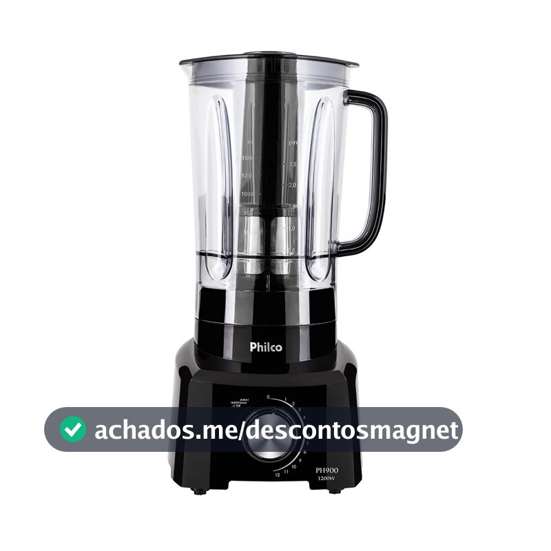 Liquidificador, Ph900, 3L, Preto, 110V, Philco