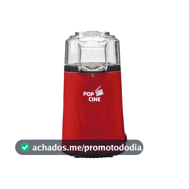 PIPOQUEIRA PO CINE PP01 VERMELHO COM DOSADOR 1200W 127V AGRATTO