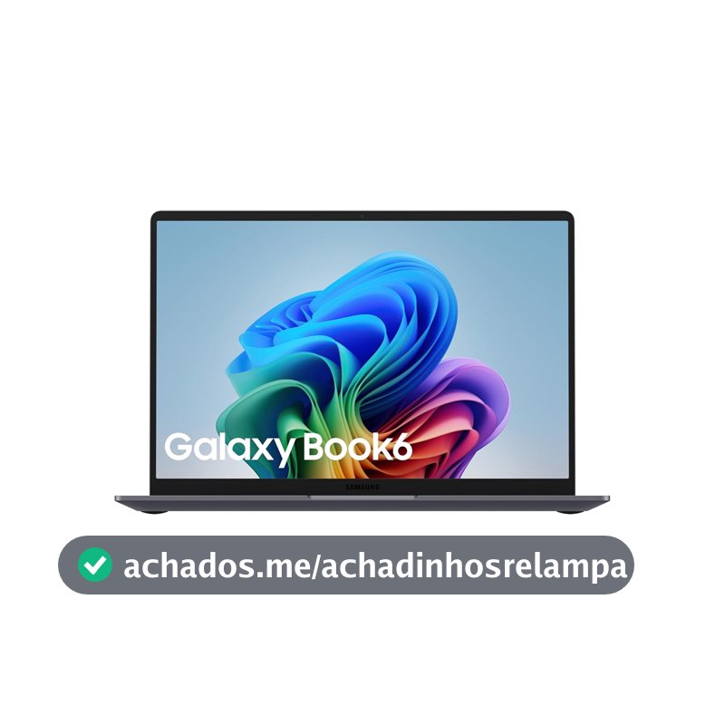 Notebook Samsung Galaxy Book6 14" Copilot+ PC, Windows 11 Home, Ultra 5, 16GB, 512GB SSD, 1.43 kg