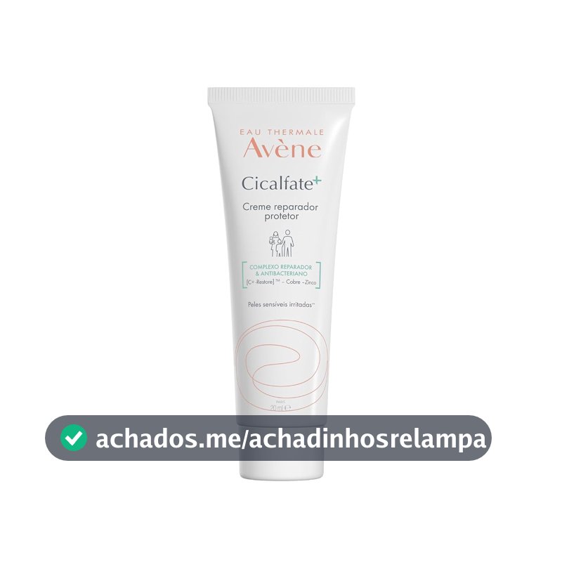 Avène Cicalfate+ Creme Reparador Protetor Pele Sensível e Irritada, 20ml