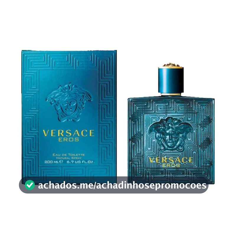 Versace Eros Masculino Eau de Toilette - 200 ml