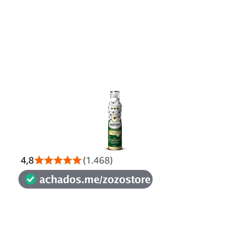 Azeite Andorinha Spray Extra Virgem 200ml