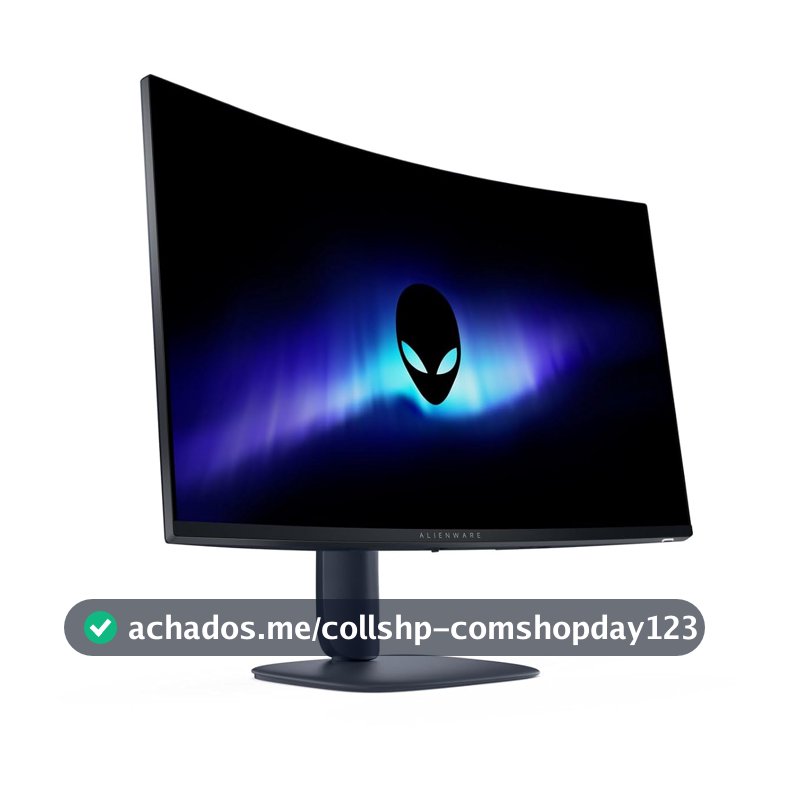 Monitor Gamer Curvo Alienware 32", Qhd (2560 x 1440), 180 Hz, Aw3225dm
