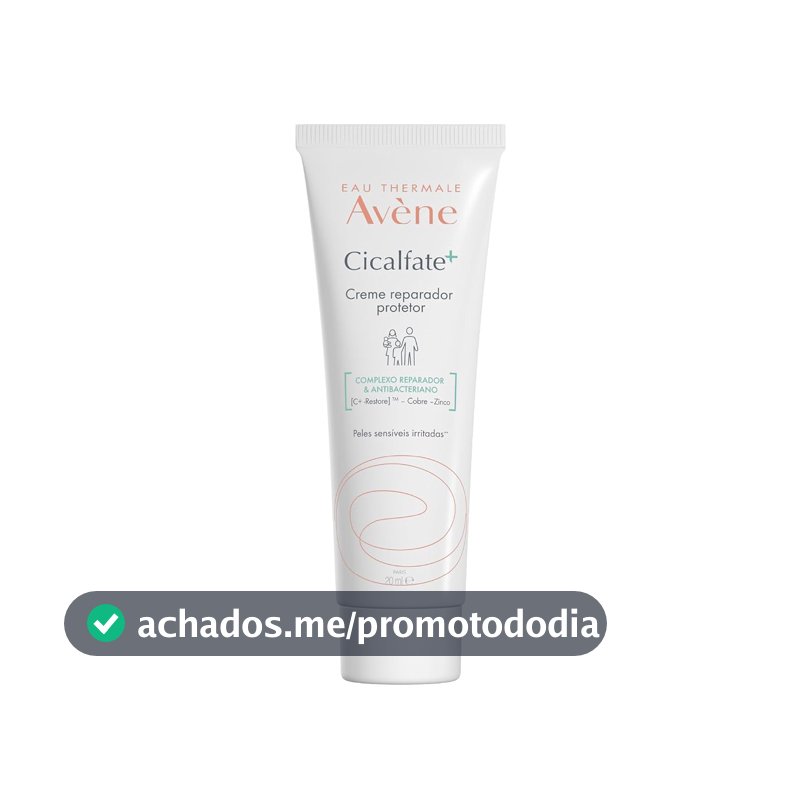 Avène Cicalfate+ Creme Reparador Protetor Pele Sensível e Irritada, 20ml