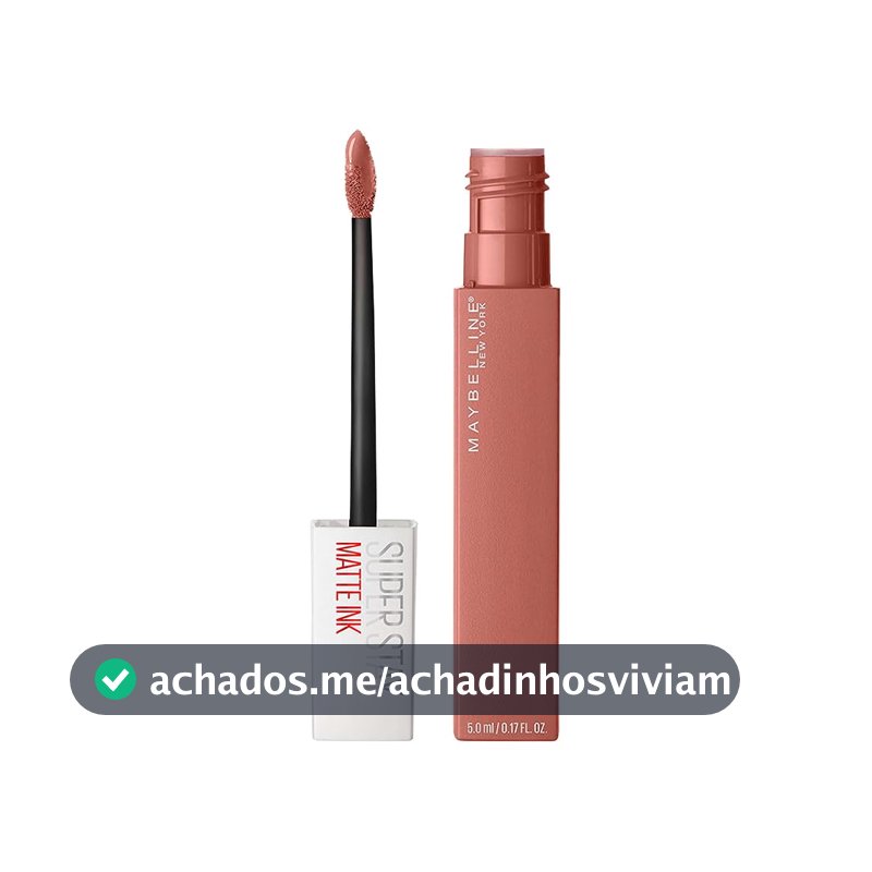 Batom Líquido Maybelline SuperStay Matte Ink, Cor 65, 5ml