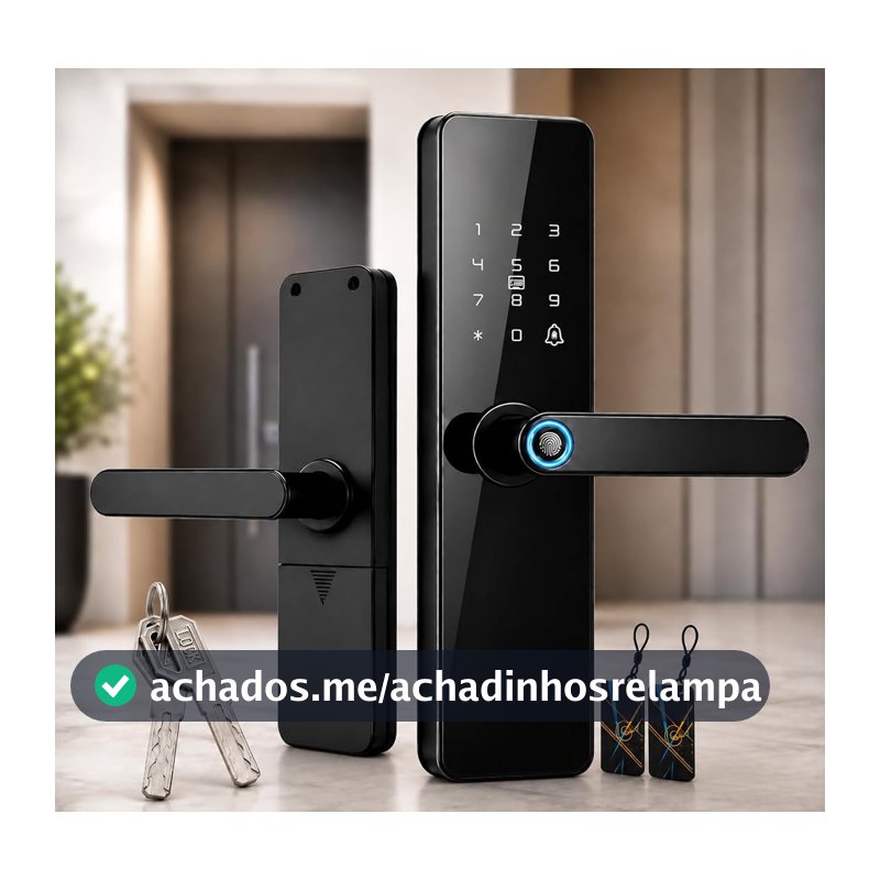 Fechadura Digital Inteligente 4 em 1