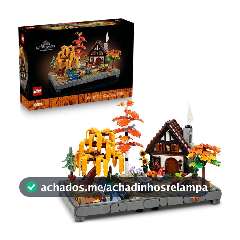 LEGO Icons Jardim de Casa de Campo no Outono 11372