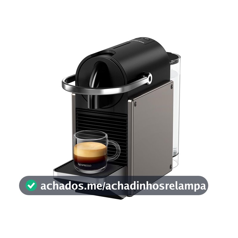 Cafeteira Espresso Nespresso Pixie Redesign Titânio 220V