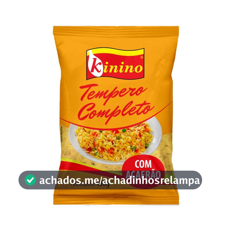 Tempero Completo com Açafrão Kinino, 400g